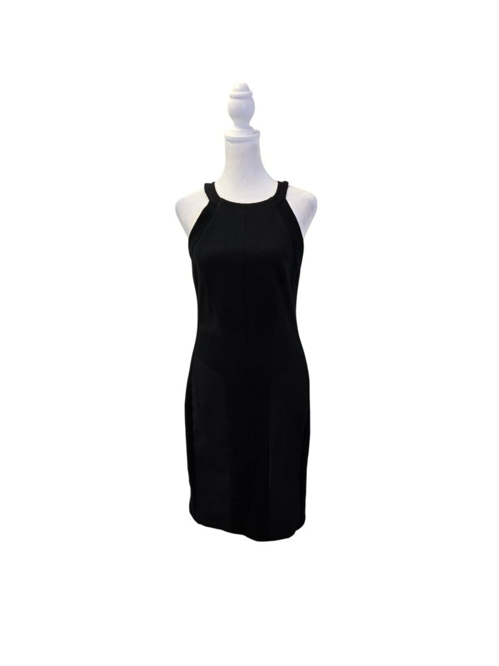 Rag & Bone Camden Mixed Media Paneled Knit Halter Dress Size 6